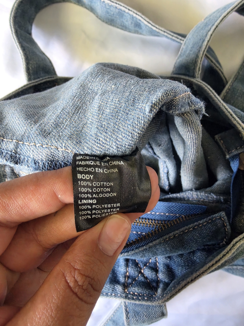 Urban Outfitters BDG Denim Shoulder Bag - Picture 8 of 11